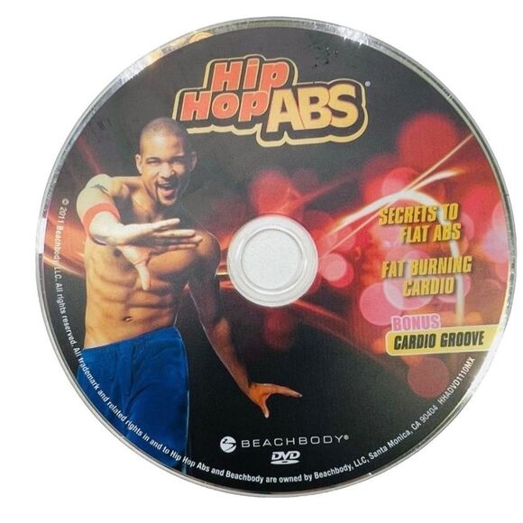 BeachBody Shaun T's Hip Hop Abs (DVD, 3-Disc Set, 2011) Fitness Workout Program - Picture 10 of 12